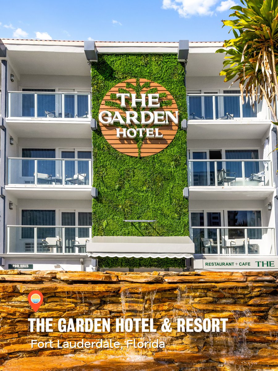 visitlauderdale's tweet image. 🪴 Looking for a place to stay? With three pools, craft cocktails, and a putting green, the Garden Hotel &amp;amp; Resort is your laid-back escape in the heart of Fort Lauderdale.

📍: 3711 N Ocean Blvd, Fort Lauderdale, FL 33308

#fortlauderdale #ftlauderdalebeach #broward