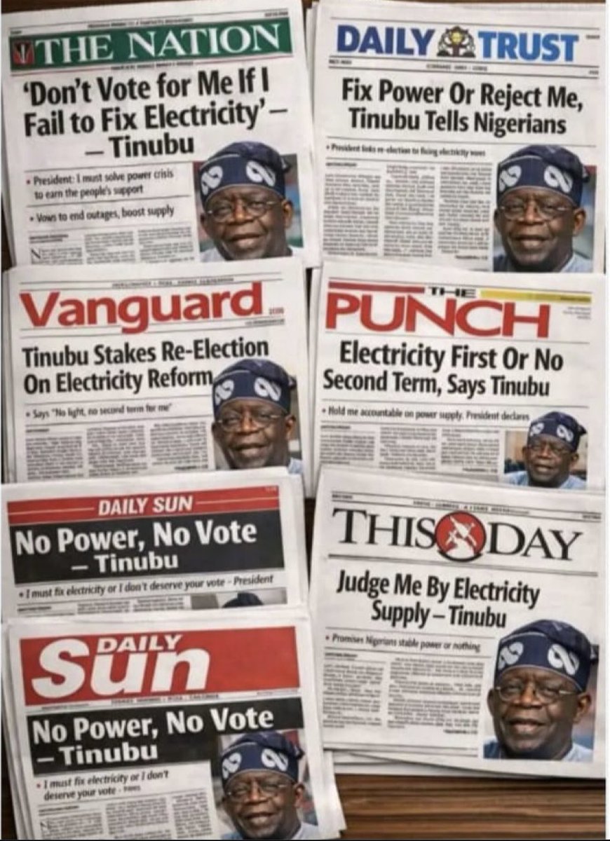 Where is their marvelous CNG?
Where is Basket Mouth &amp; Ola of Lagos? 
Where is their Presidential Initiative on CNG?

First, they told you to off your fridge.
Then they created Band A, Band B, etc.
Finally, they moved Aso Rock to solar power.

That was how they failed to provide