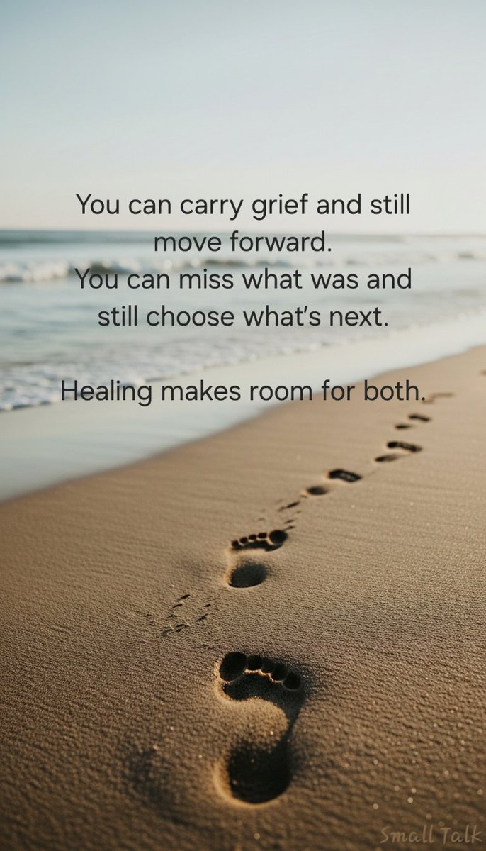 smalltalk_mona's tweet photo. Progress doesn’t erase the past.
It just keeps placing one step ahead of it.

Healing makes room for both. https://t.co/Gjm95trFfN