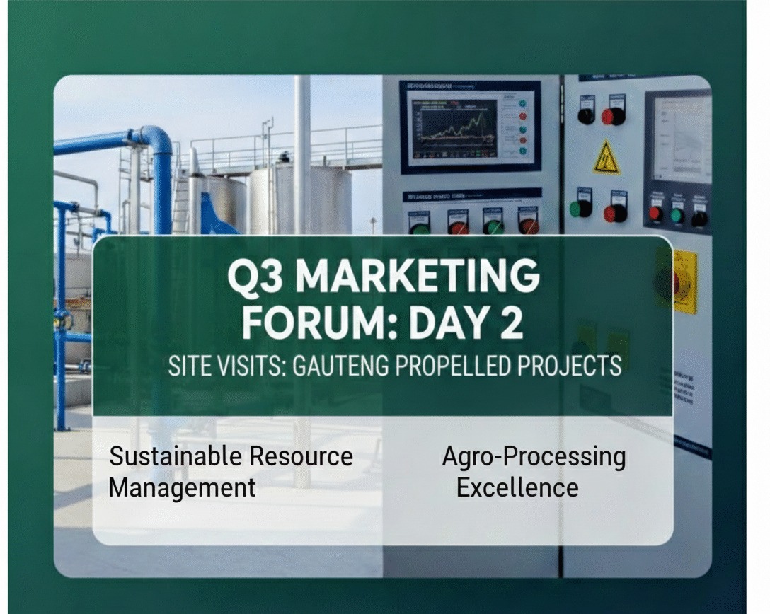 OfficialGDARD's tweet photo. Day two of the Q3 Marketing Forum was an incredibly productive day for the Department! Showing off two projects to the other provinces. #GDARD #AgroProcessing #SouthAfricanAgriculture #AgriculturalExcellence #NationalDeptOfAgri #GautengMeansBusiness https://t.co/6yTVa4wkjE