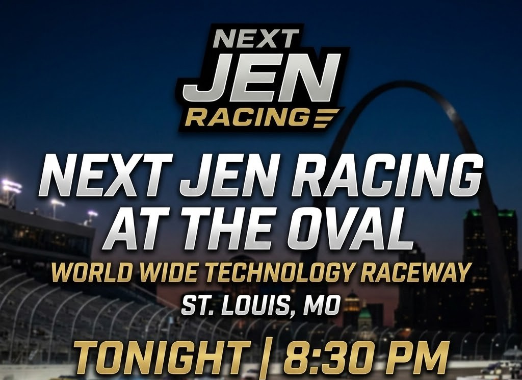 NextJEN_Racing's tweet photo. Round 2 goes down tonight in The Gateway City. 

Practice begins at 7:30, Green Flag at 8:30. 
@gear31425 

📍@wwtraceway
📺 https://t.co/c3AvDaxLMD https://t.co/CzGxGcFO6v