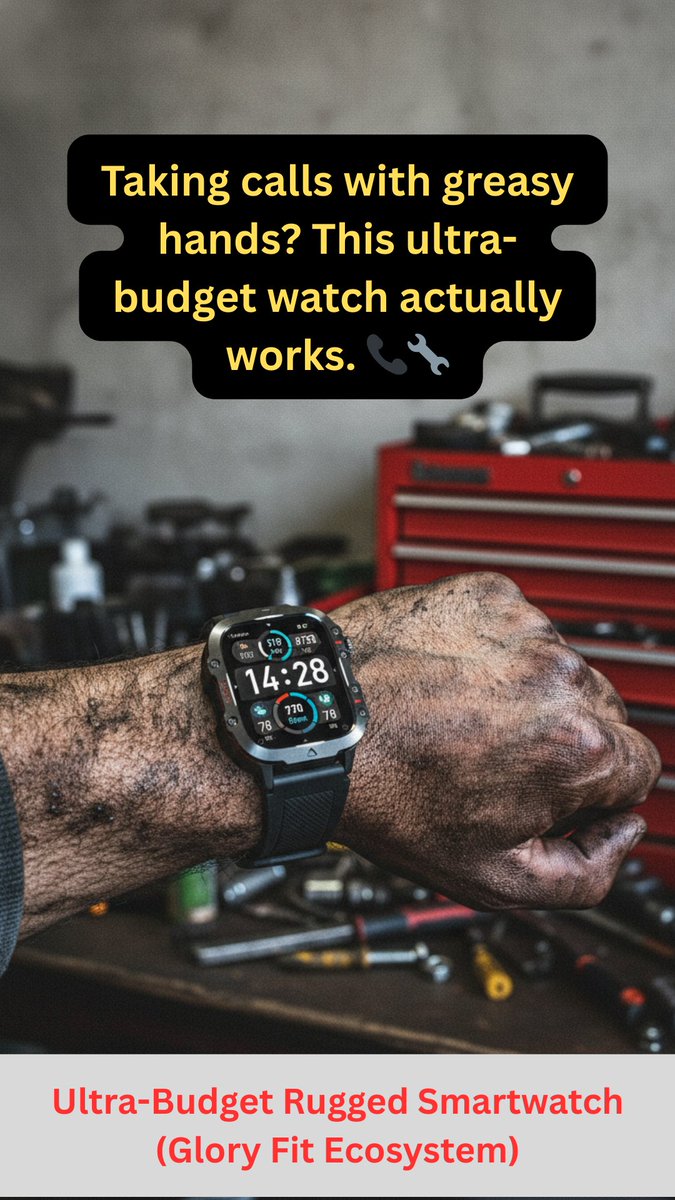 GadgetClarity's tweet photo. Mechanics: Your premium flagship smartwatch is officially a massive liability.

Read our full review to see why this ultra-budget watch is rapidly replacing expensive flagship tech in the shop.

https://t.co/0EMxSxNnBJ

#Gadgets #SMART #technology #mechanicus https://t.co/S6b1GWeEF9
