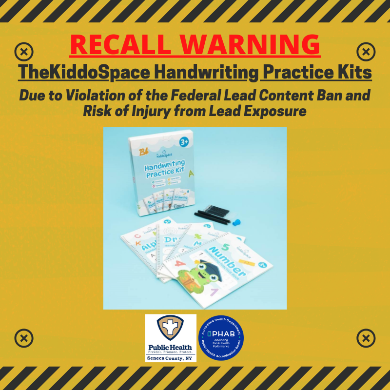 Seneca County Health Department tweet media