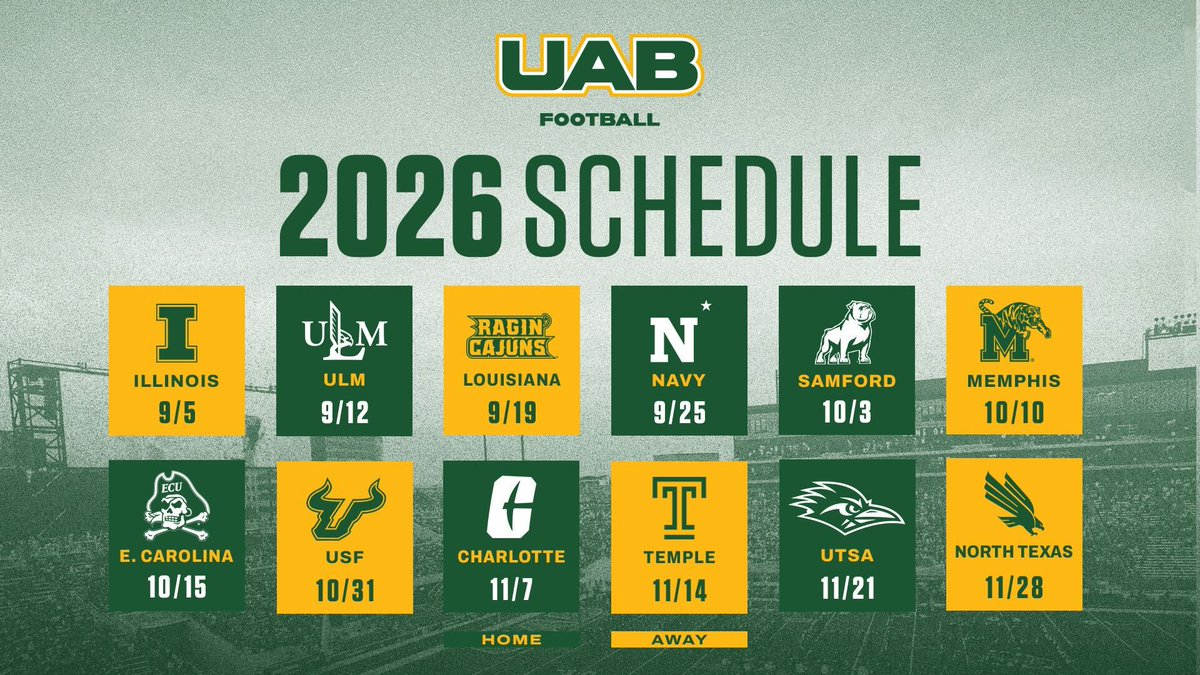 UAB Football tweet media