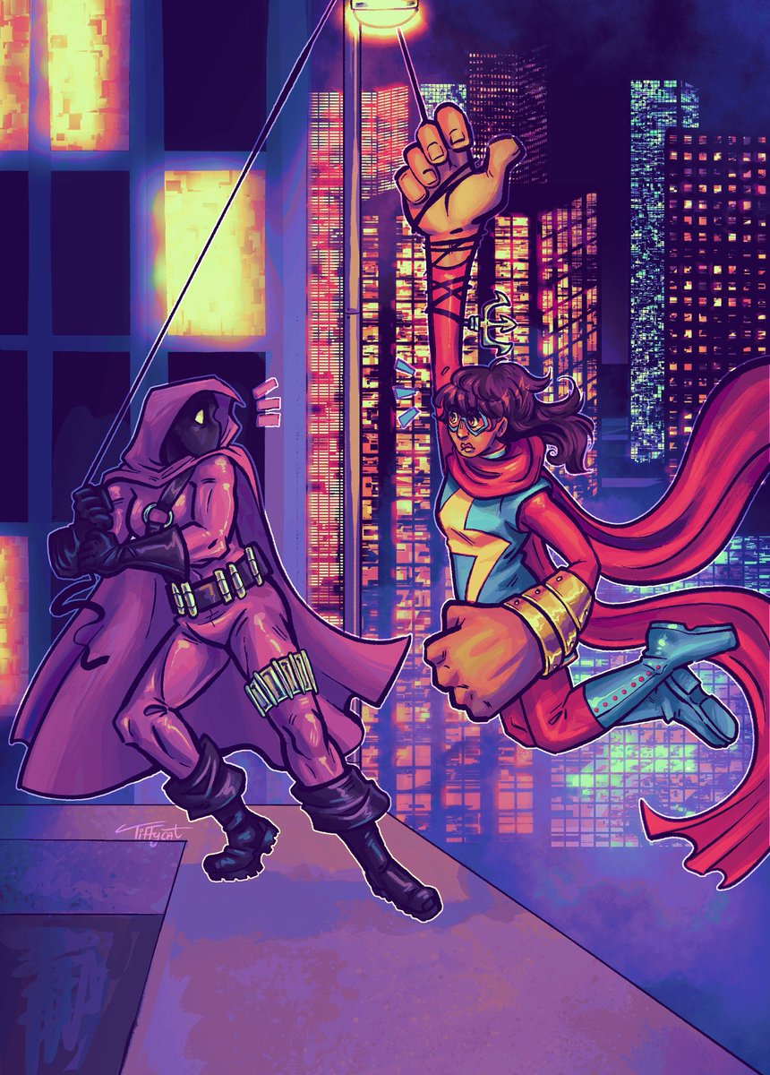 Two girls from Jersey
#dccomics #Marvel