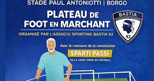 L’ASB92  organise le dimanche 8 mars, stade Antoniotti de Borgo un rassemblement de foot en marchant ouvert aux +45 ans (et dames de +35 ans). La participation de 10€ à ce 3e souvenir René Exbrayat sera dédiée à l’association ARC EN CIEL qui vient en aide aux enfants malades.1/2
