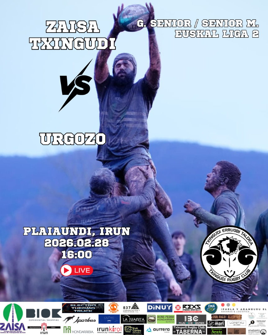 txingudirugby's tweet image. Zatoz gure taldeak babestera errugbiz betetako larunbat honetan. Zuen zain gaude, mele bakoitzean elkarrekin bultzatzeko!

Ven a apoyar a nuestros equipos en un sábado lleno de rugby. ¡Te esperamos para empujar juntos en cada melé!

#rugby #txingudi #errugbia #irun #baztan