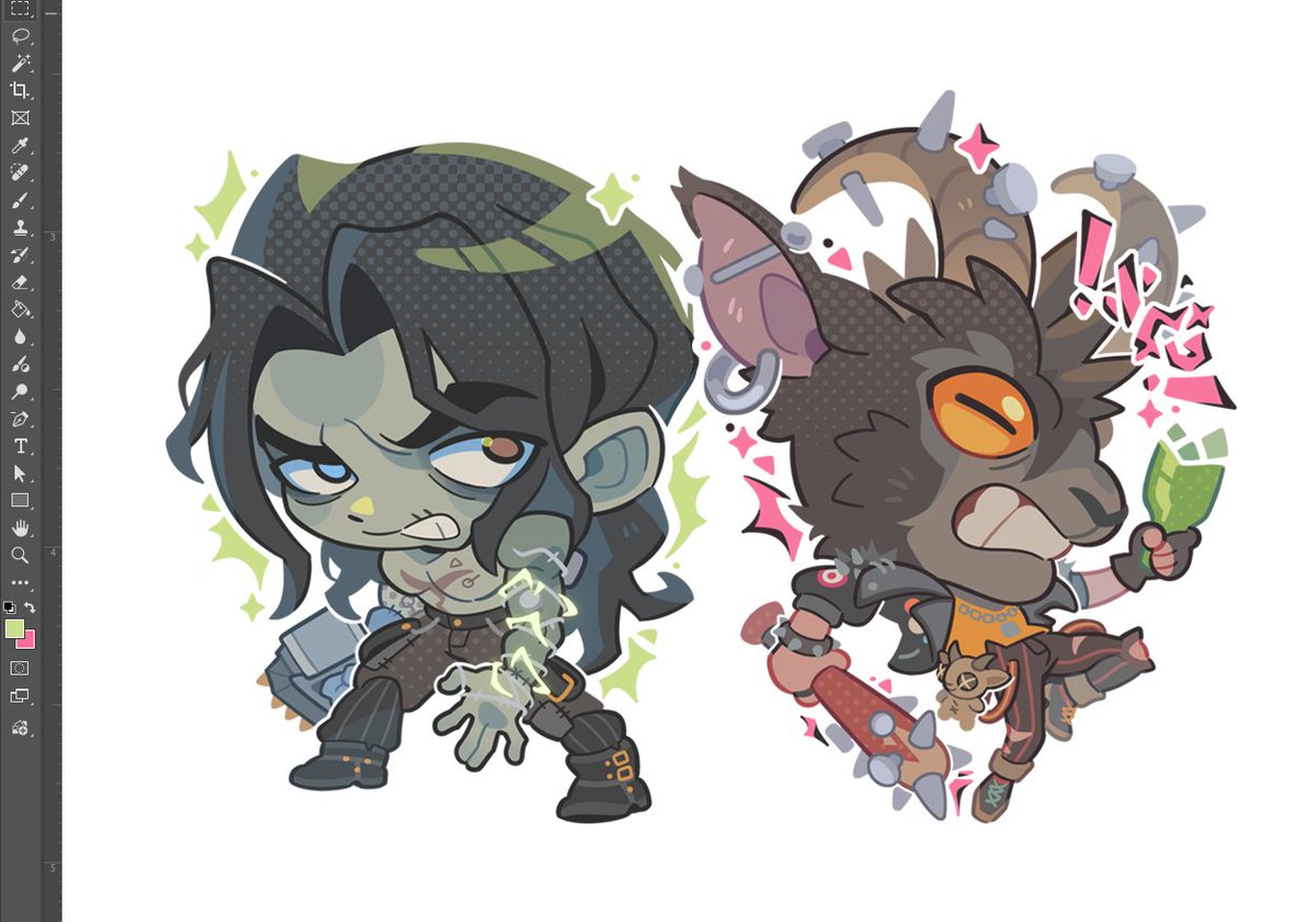 2 angry dudes🥴💚
#deadlock #deadlockfanart