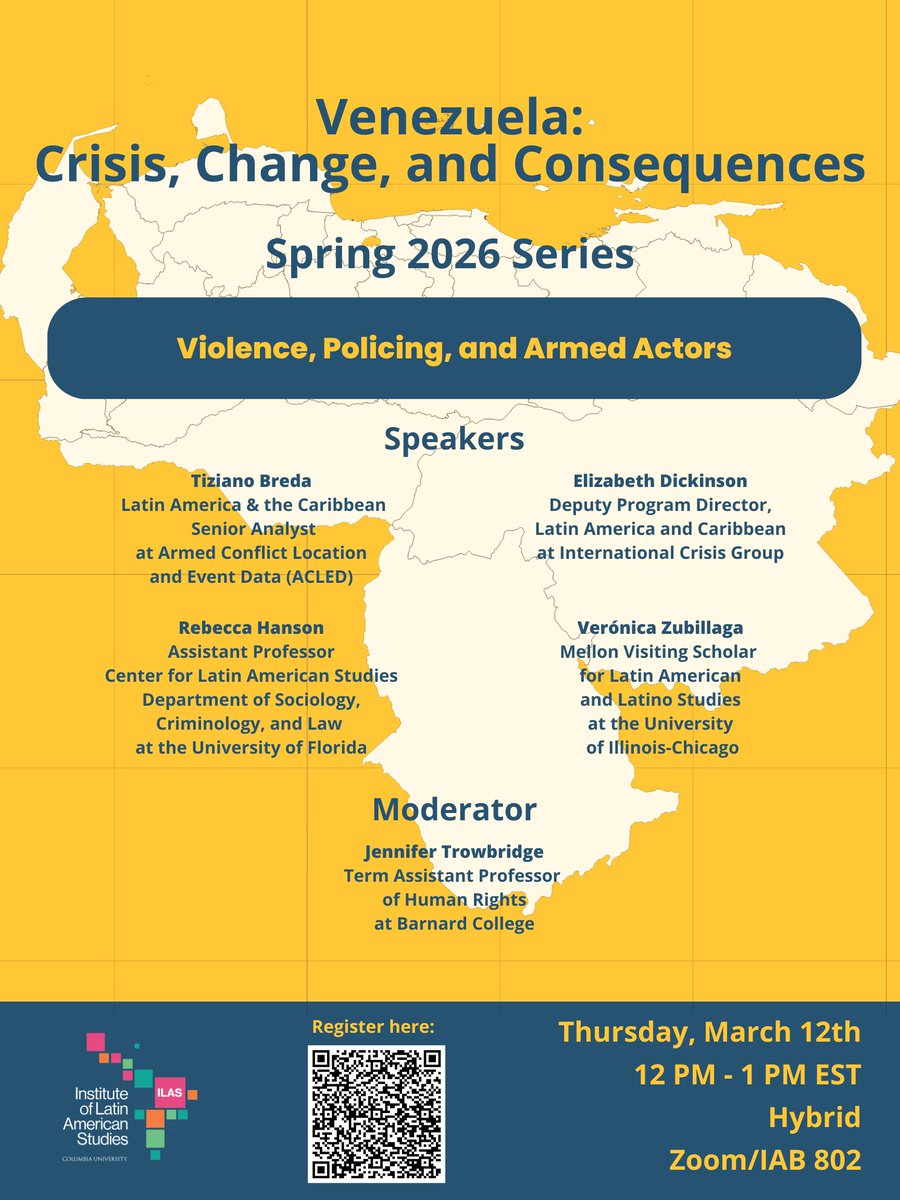 ILAS | Columbia University tweet media