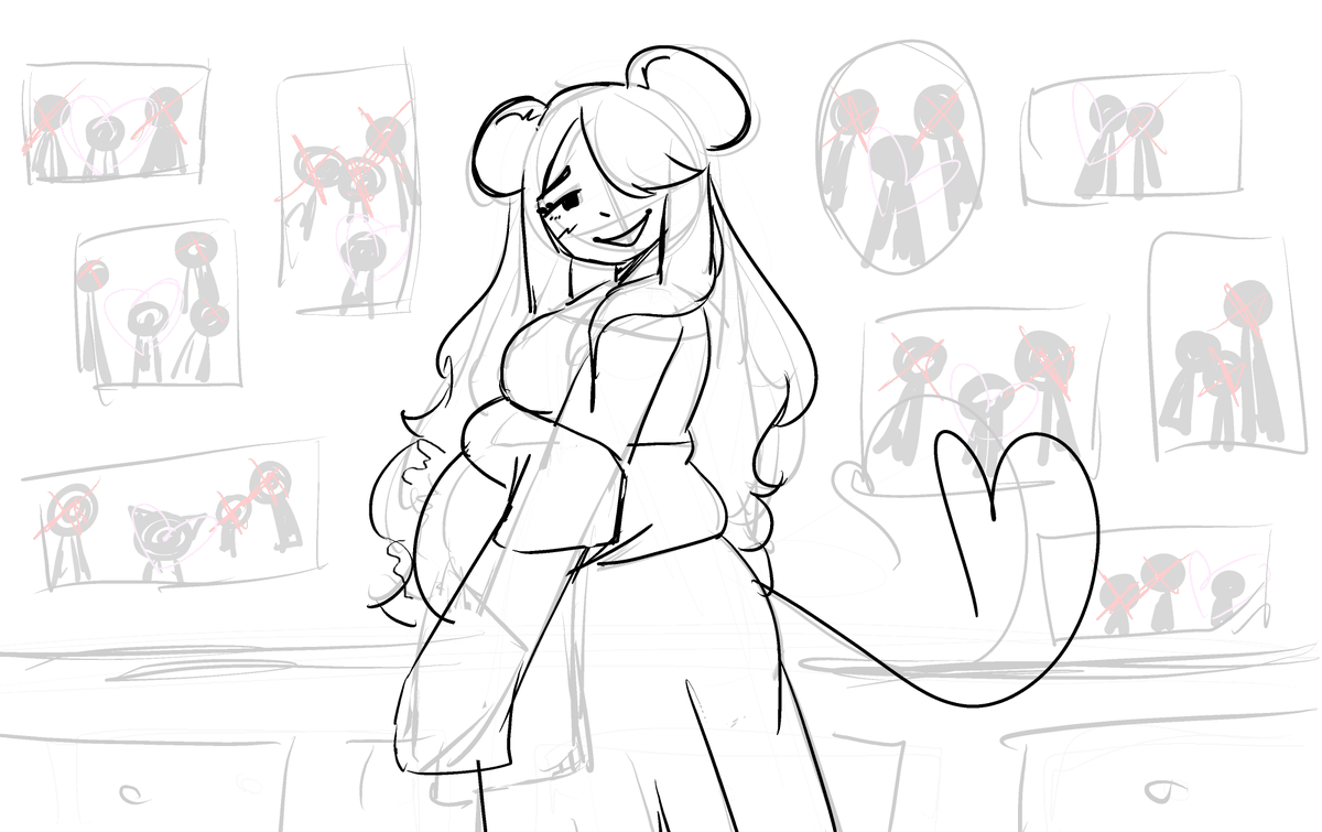 obsessive pred au doodles i never shared