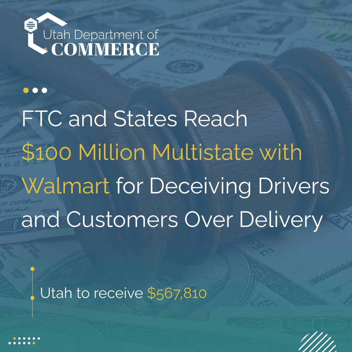 Utah Department of Commerce tweet media