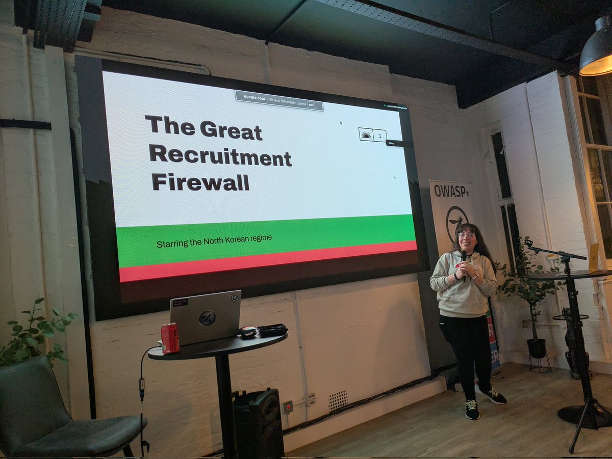 OWASP London tweet media