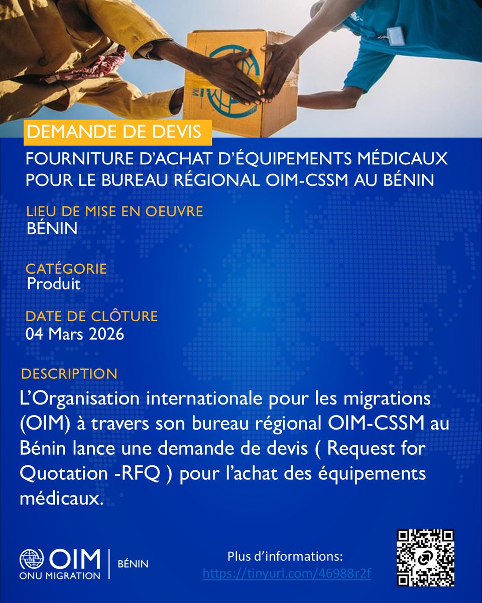 OIM Bénin tweet media
