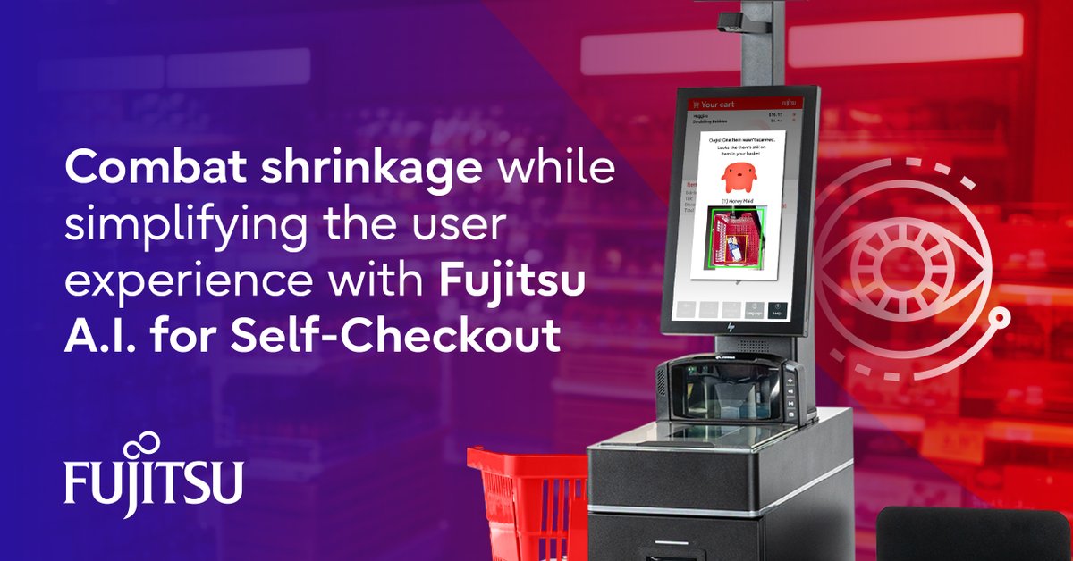 FujitsuFFNA's tweet photo. ⚙️🧠 Fujitsu’s AI helps retailers balance efficiency and loss prevention by spotting unscanned items in baskets using real-time image capture and machine learning: https://t.co/wrTBZiIWok

🛡️ Protect your bottom line without slowing checkout or adding labor. https://t.co/aru3BxVvxH