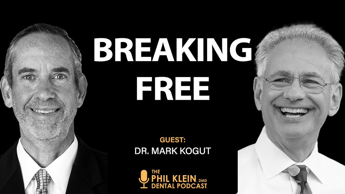 [New Dental Podcast] Released today on The Dr. Phil Klein Podcast Show: "Breaking Free: Escaping Corporate Dentistry and Creating a Practice You Love" with Dr. Mark Kogut. Listen here: vivalearning.com/dental-podcast…