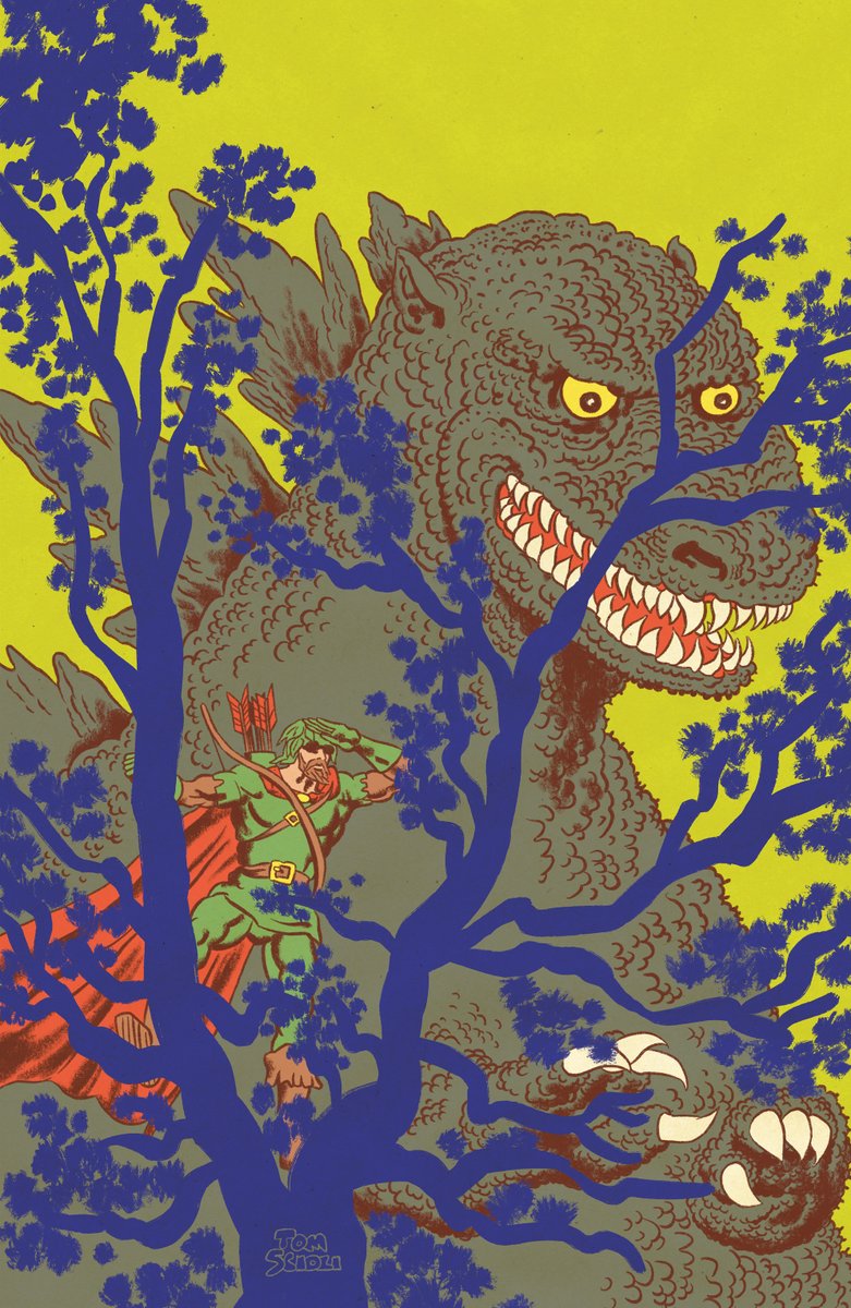 IDWPublishing's tweet photo. O Godzilla, Godzilla, wherefore art thou Godzilla?

#Godzilla on its path of destruction! Fair Verona won’t be so fair for long!

And @tomscioli is returning for #RobinHood.

Preorder #GodzillaMonsterpieceTheatre: Romeo &amp; Juliet &amp; Godzilla at LCS!

#RomeoandJuliet @godzilla_toho https://t.co/pndrrW4eWn