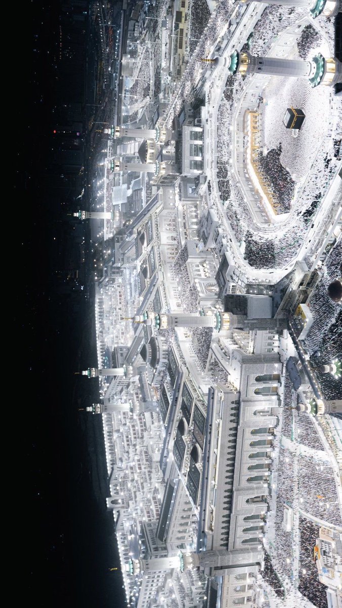 HalalNation_'s tweet photo. Mecca From Above 🕋 https://t.co/o4hvXrDWFf