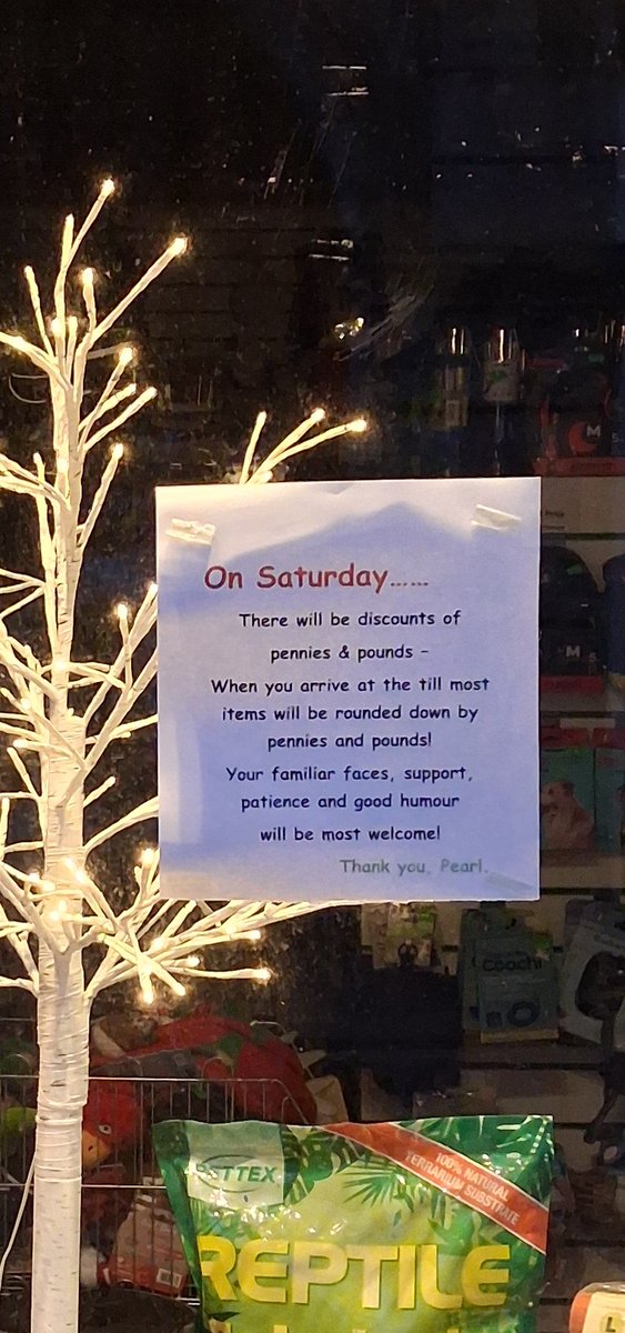 PEARLSPetCare's tweet image. #ForresLovesLocal #MorayLovesLocal 
#EndOfAnEra
#NextChapterBegins