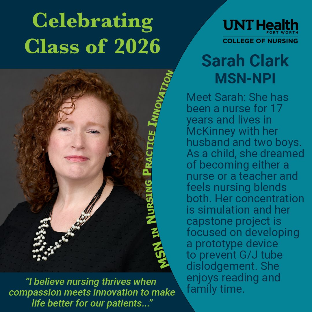 UNT Health College of Nursing tweet media