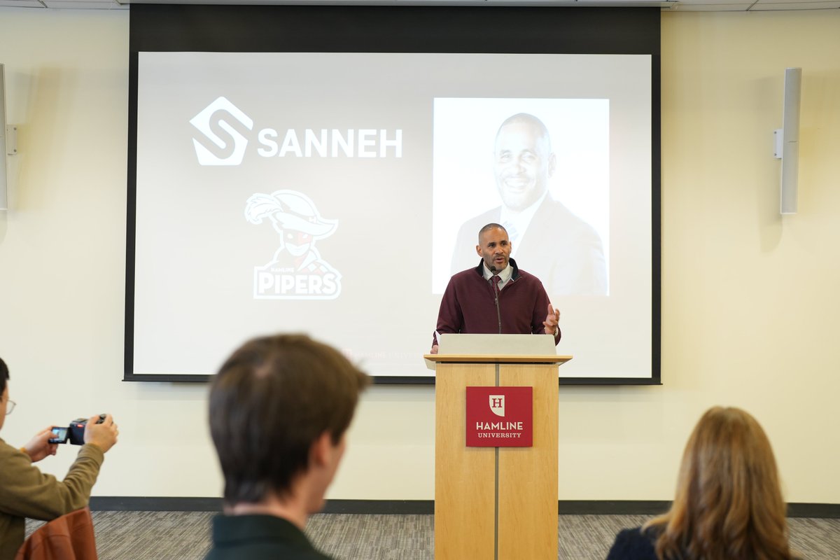 Hamline Athletics tweet media