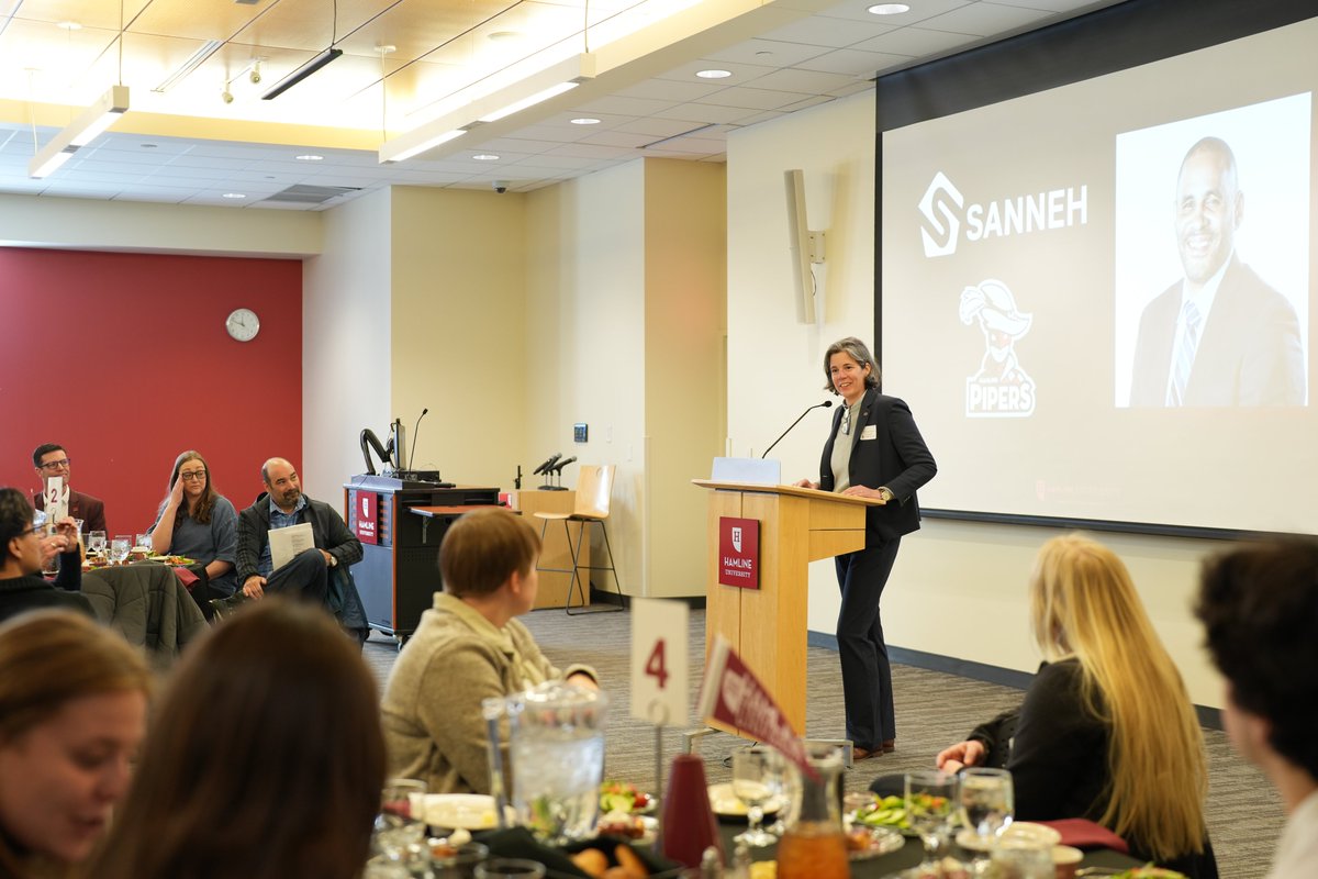 Hamline Athletics tweet media