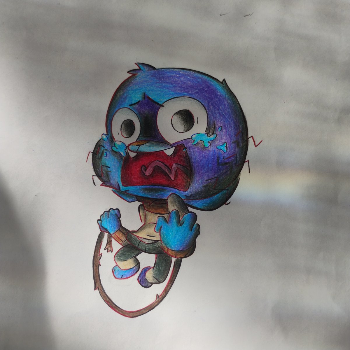 skalter_117's tweet photo. There's an FNF mod I saw a while ago called @SadnessGrieving, and since it's been a while since I've drawn Gumball, I wanted to make a drawing of him for the mod. If you're seeing this art, I hope you like it
#tawog #gumball #Gumballwatterson #pibby #thegrieving https://t.co/qb8c1rPUfP
