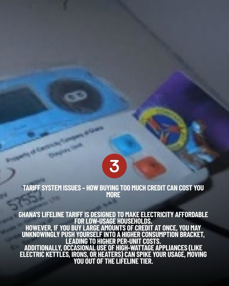PulseGhana's tweet photo. Ever topped up your ECG prepaid meter on Monday, only to see it mysteriously hit zero by Thursday even though you barely used anything?

You’re not alone! Across Ghana, from Accra to Kumasi, people keep asking:
“How is my light credit finishing so fast when my fridge is half-empty, my AC stays off, and my TV is unplugged?”

Turns out, your electricity isn’t just “going”; it’s being quietly stolen by hidden culprits you never suspected.

From phantom power thieves to meter tricks and old appliances eating money like waakye, we’re breaking down the 5 real reasons your credit vanishes faster than “light off” during a Black Stars match.
Ready to fight back and keep your power (and cash) where it belongs? Let’s expose these silent credit killers and how to stop them for good!
Below are the top 5 highly searched reasons behind this issue, along with practical solutions.

#PulseNews