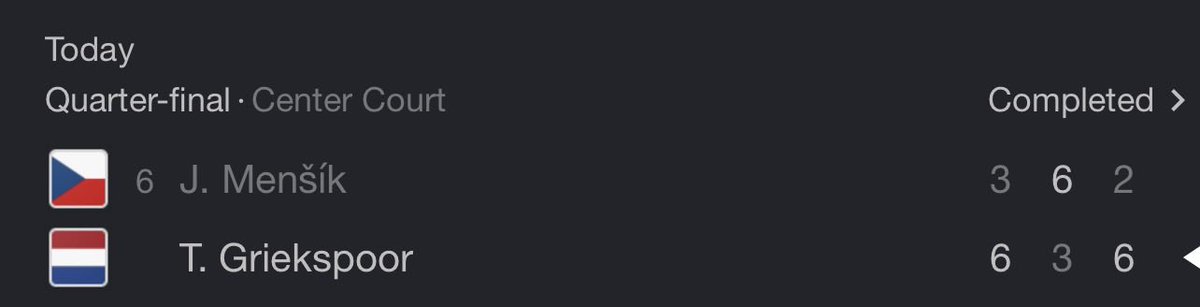 So are you guys telling me Griekspoor is now better at Tennis than Bublik and Mensik 🙄😅

FML ❌… I’ll be back with the rackets!