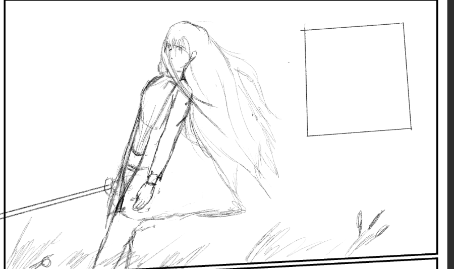 Random two page comic wip :D 
#mangaraw #artmoots #animeartist