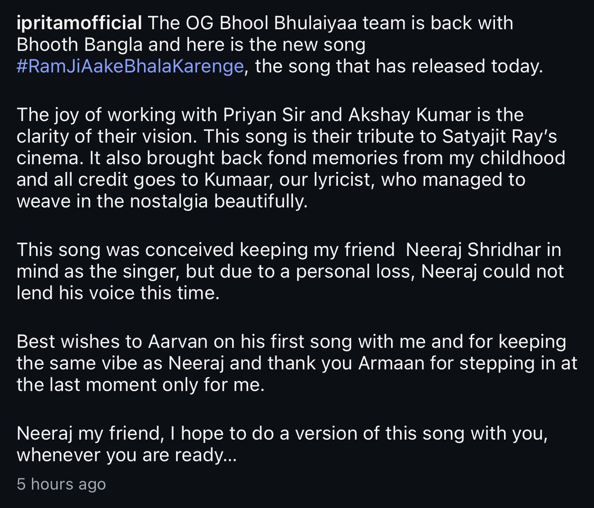 Pritam Fan Club (PFC) tweet media