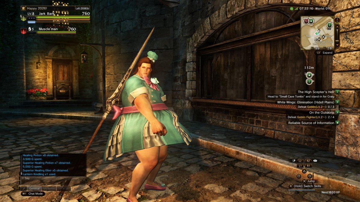 SlotMagPro's tweet photo. Been enjoying some time in #dragonsdogmaonline Created Jark Bark (main), Muscle Mom (pawn) and Muscle Man (pawn) to adventure with ^_^ 
#videogames #ddon https://t.co/tOFX6GvPzv