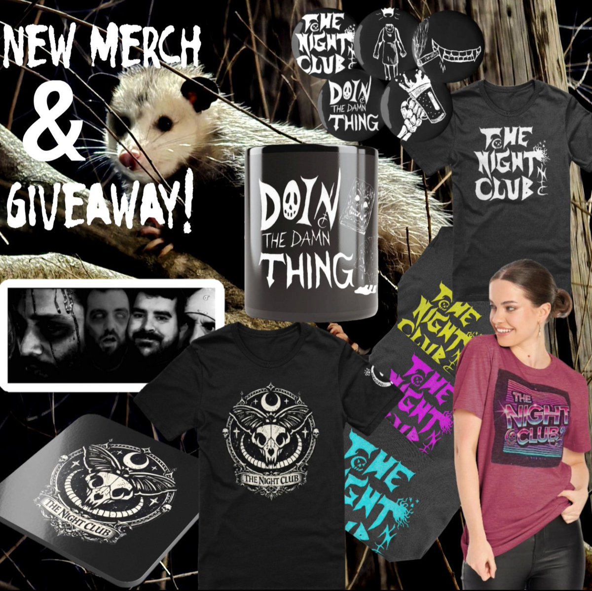 thenightclubpod's tweet photo. #horror #horrorpodcast #horrormerch #contest #giveaway #thenightclubpodcast #tnc4thwall #horrorcommunity #discord #tncdiscord https://t.co/dRfVIMpL5r