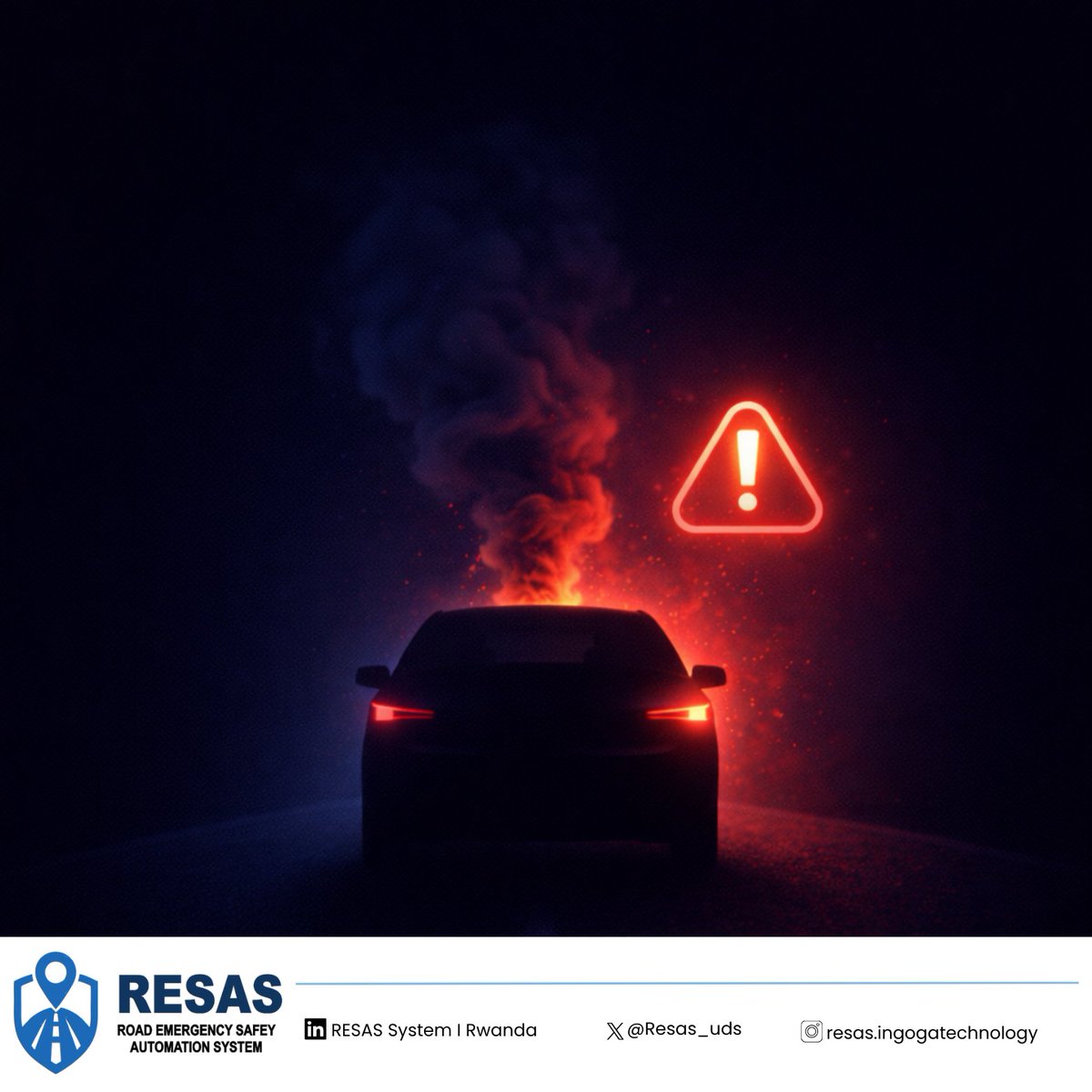 ROAD EMERGENCY SAFETY AUTOMATION SYSTEM I RESAS tweet media
