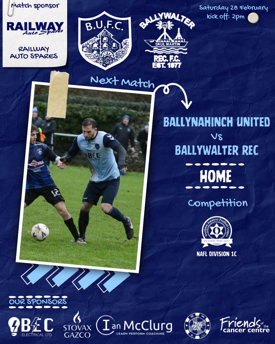 Ballynahinch United tweet media