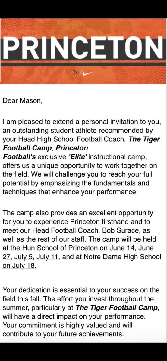Mason Harris DB 2029 tweet media