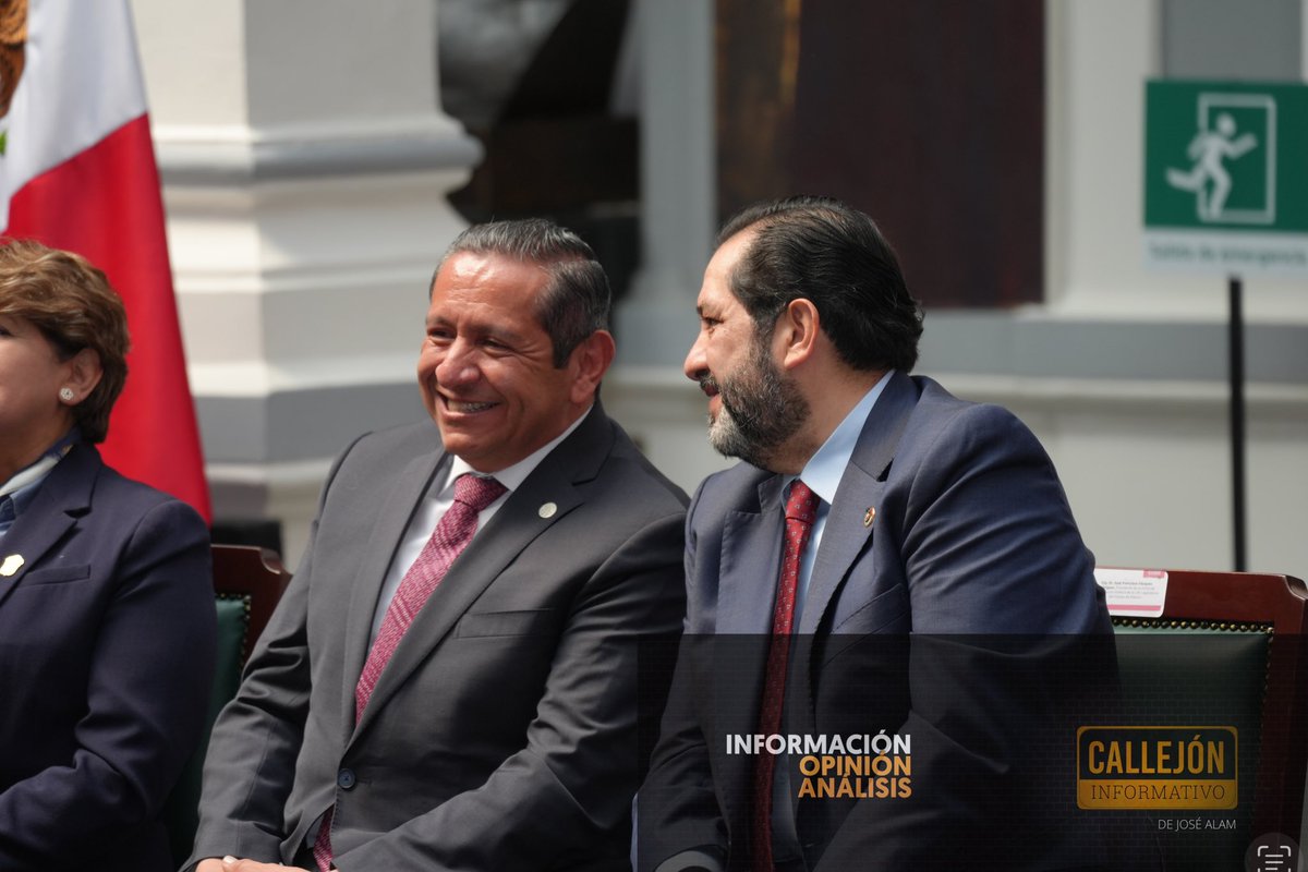 JOSEALAM's tweet photo. TRIBUNALES DE JUSTICIA 

La gobernadora #mexiquense @delfinagomeza acudió a los inicios de los trabajos de la Asamblea Nacional de Tribunales de Justicia de las entidades.

En más imágenes @mgdohector presidente del @PJEdomex @pacovazquezr entre otros y otras invitados especiales.