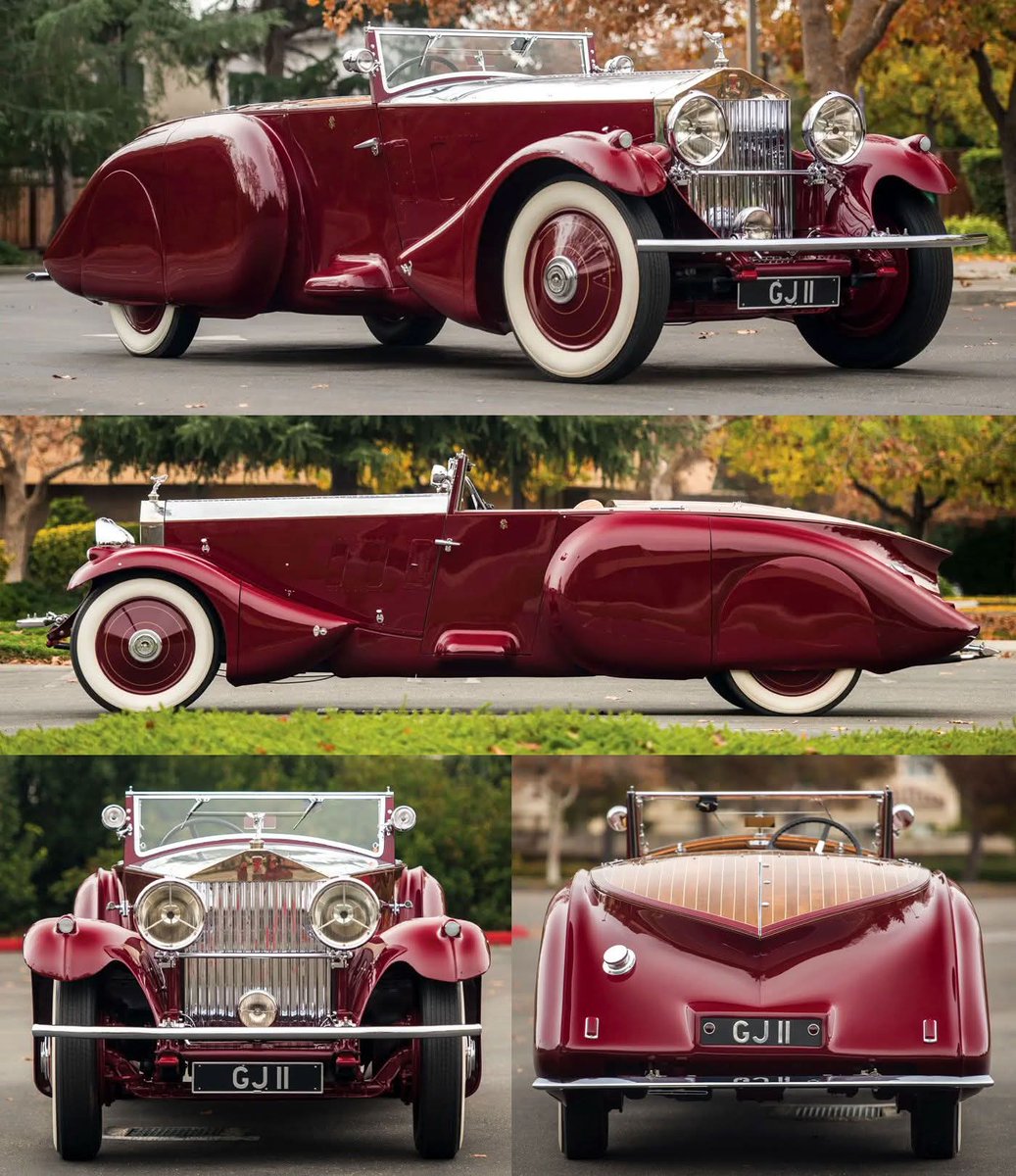 AlmanacAntiques's tweet photo. The design of the #PhantomII #TorpedoSports car was well ahead of its time. With a chassis from #RollsRoyce, its nautical theme mimicked a #yacht. Learn more at
https://t.co/yRzyKVRAUA https://t.co/O0yUd4vrFY