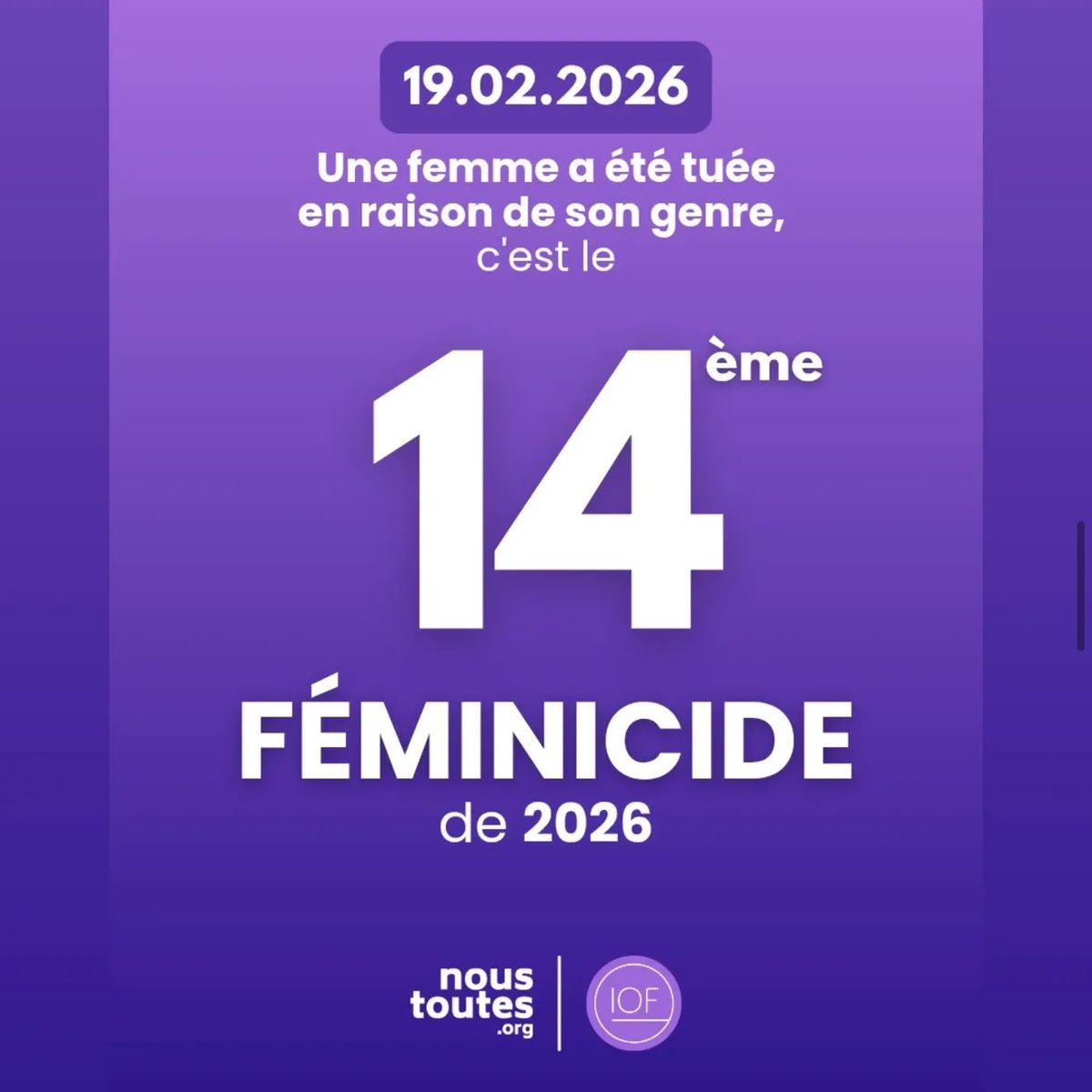 [TW féminicide]

Elle s’appelait Judith. 
Elle avait 33 ans. 

Son « conjoint » avait mis le feu à l’appartement après l’avoir t0rturée et tuée. Il dort en détention provisoire. 

Il rend deux enfants orphelins de leur mère. 

Depuis le 1 janvier 2026, 9 enfants sont devenu•es