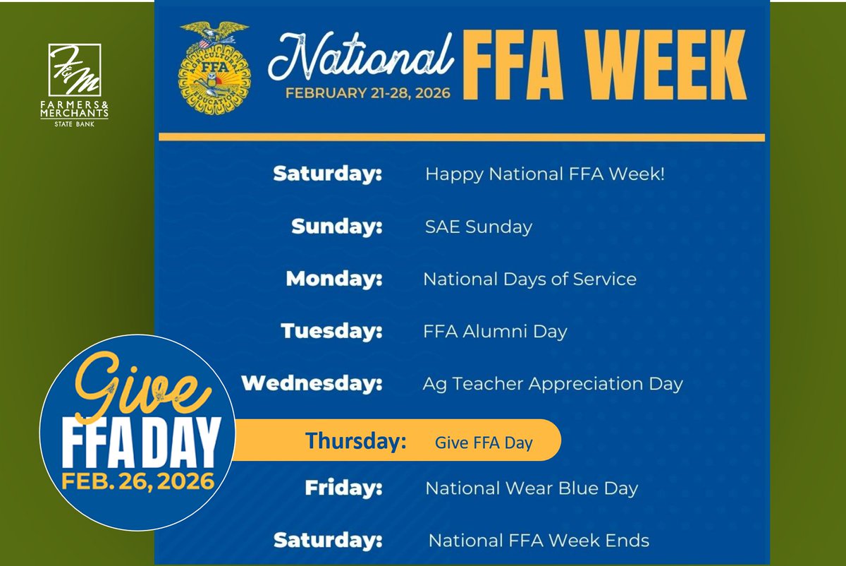 Farmers & Merchants tweet media