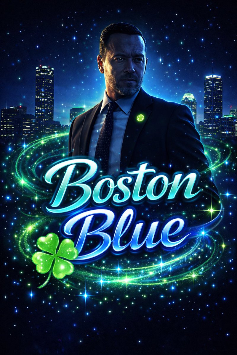 JesBardsley's tweet photo. Boston Blue is back tomorrow! See you then @DonnieWahlberg @BostonBlueFans 💚💙🍀 #BostonBlue https://t.co/enteD1DBTH