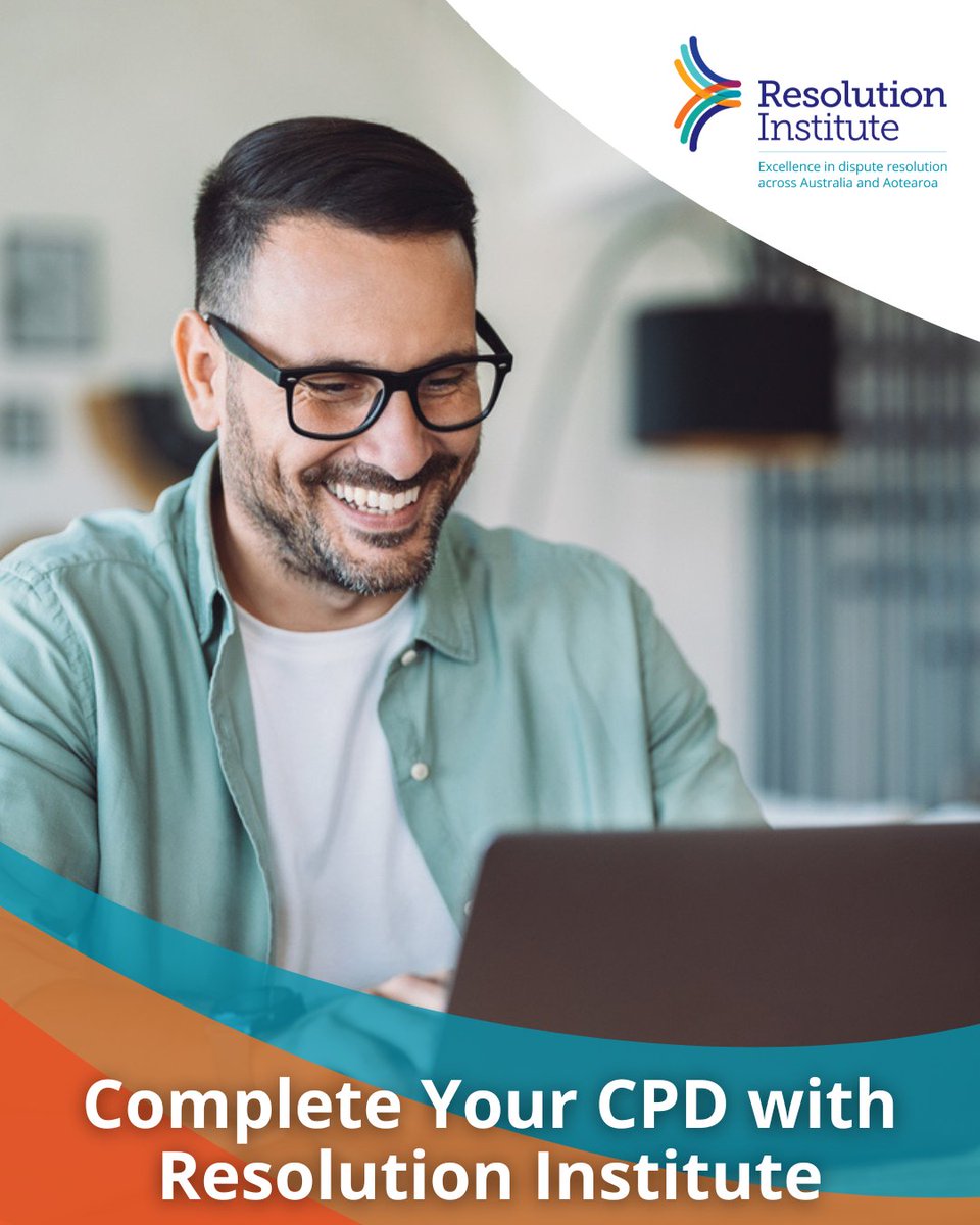 Resolution Institute - dispute resolvers tweet media