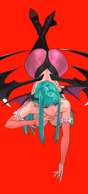 Fan art | Darkstalkers - Morrigan Aensland Artist:
