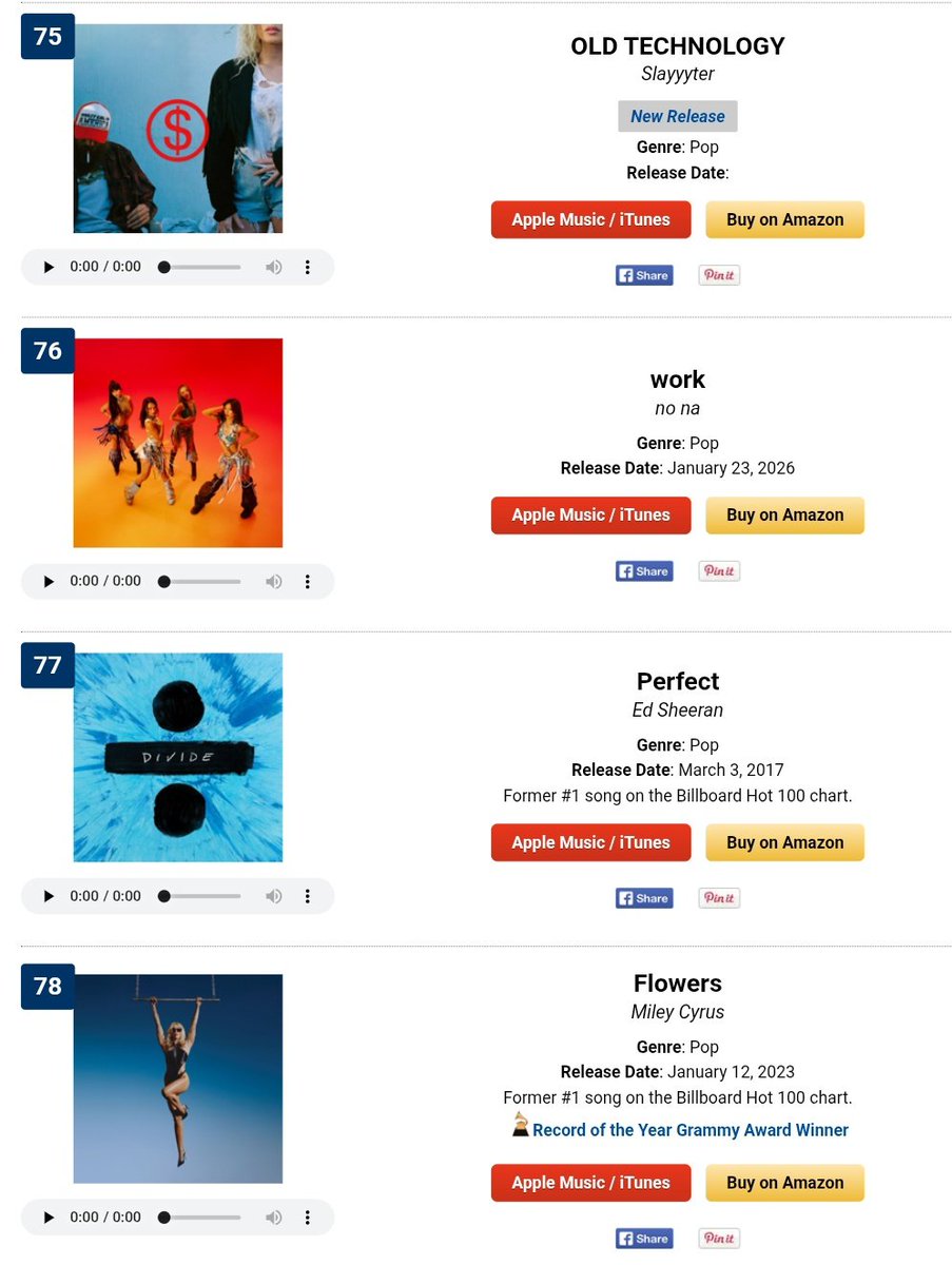 US 🇺🇸 iTunes Pop songs

#76 Work [+19] new peak 

#no_na #nonawav