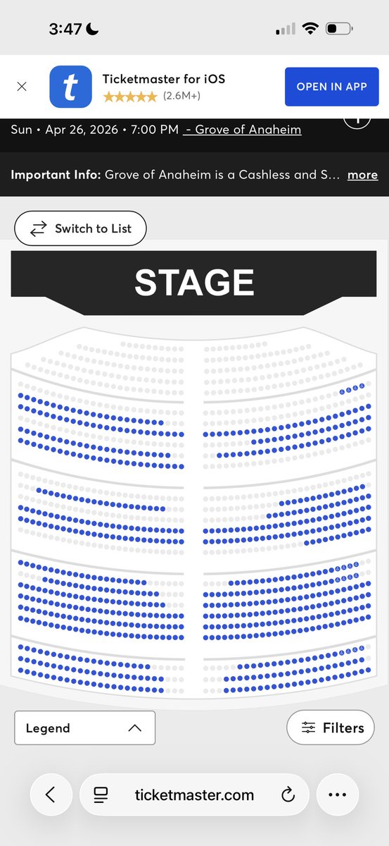 To our fellow KP fans, so glitch lang pala yung kanina na lahat sold out yung mga seats!!! 😝 Sorry naman! 😝 Eto sa mga gusto mag avail pa dami pa available seats bago tayo magkaubusan!!! 
#LoveKimPauWorldTour2026 
#KimPau
#KimChiu #PauloAvelino