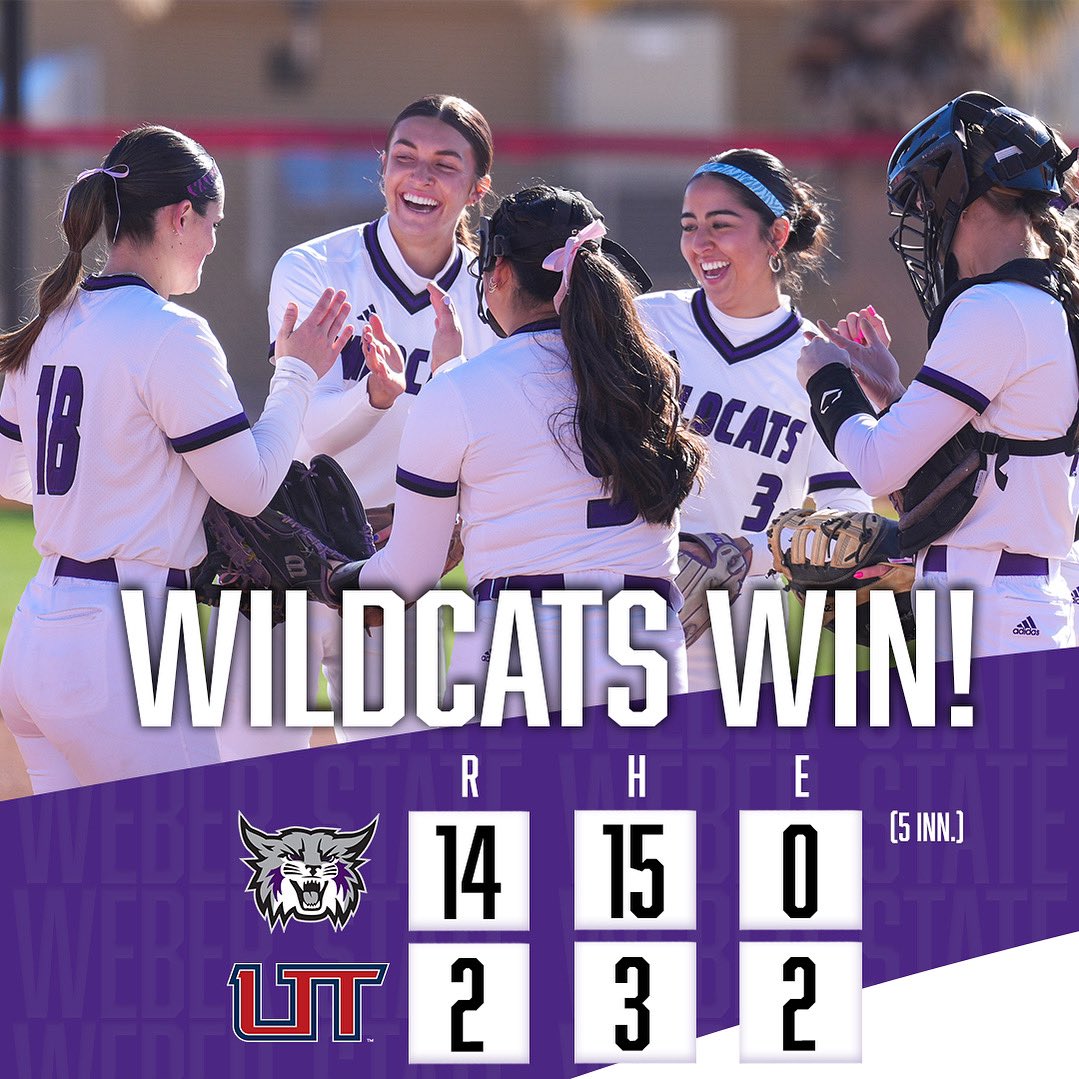 Weber State Softball tweet media