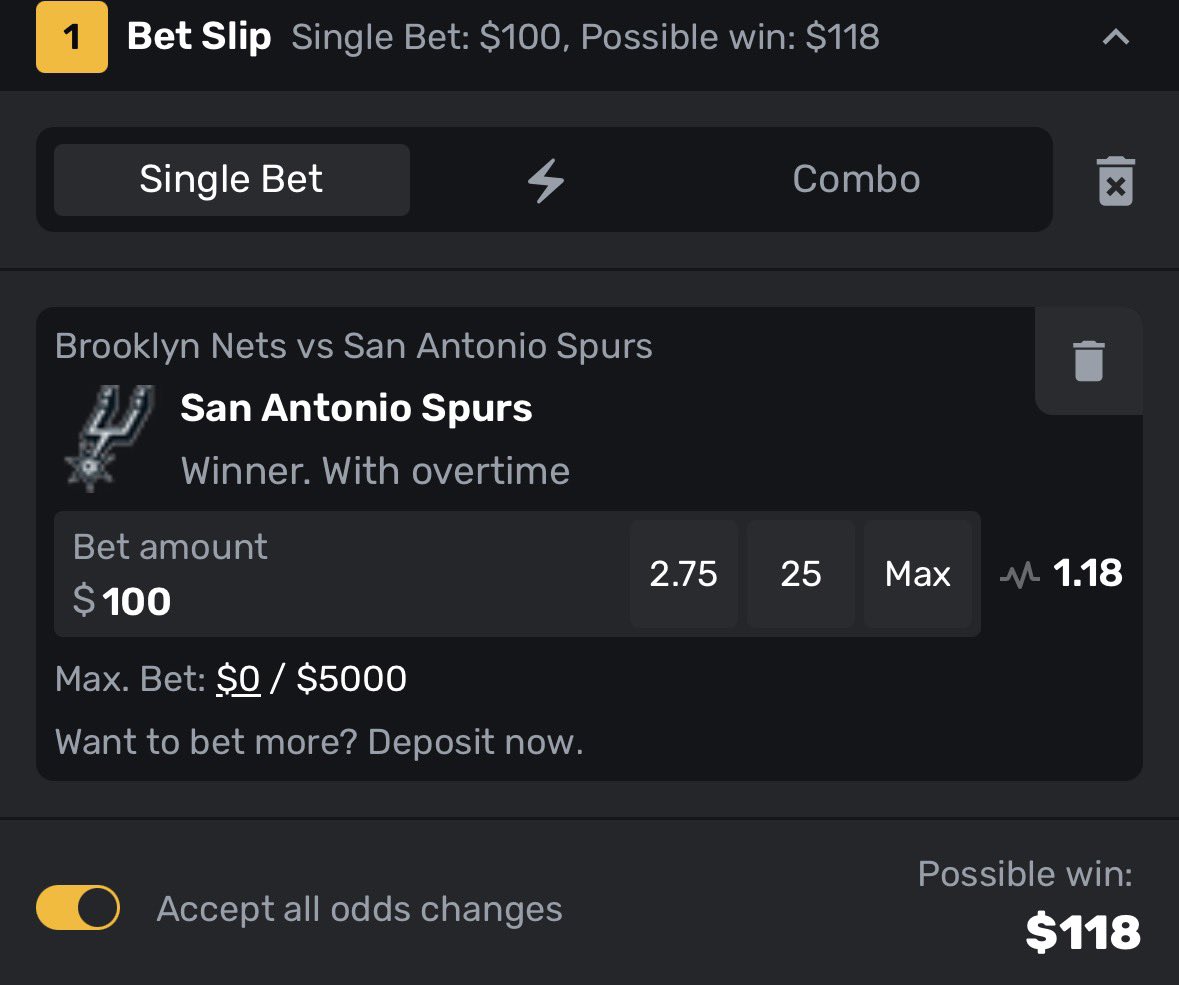 {menace.com/?ref=KJ3SKH3YS}

Spurs will continue to destroy …

🚨News Guys🚨

Use { ТТ100 } promo code to get 100% for first deposit (up to $100)
