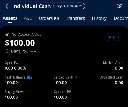 I'M GOING TO START A FUN PERSONAL GAINS CHALLANGE

$100 -> $10,000 IN LESS THAN A MONTH.
WOULD TAKE ONLY SIX 100% PLAYS.
If you position yourself on the right side of the market for the next 30 days, you could change your life.

IF YOU WOULD LIKE TO JOIN ME:
LIKE + COMMENT