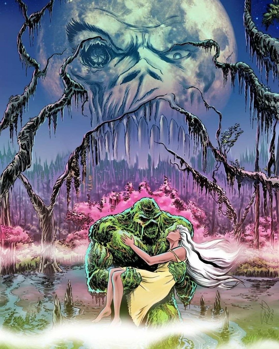 Swamp Thing by Scott Reed #HorrorComics