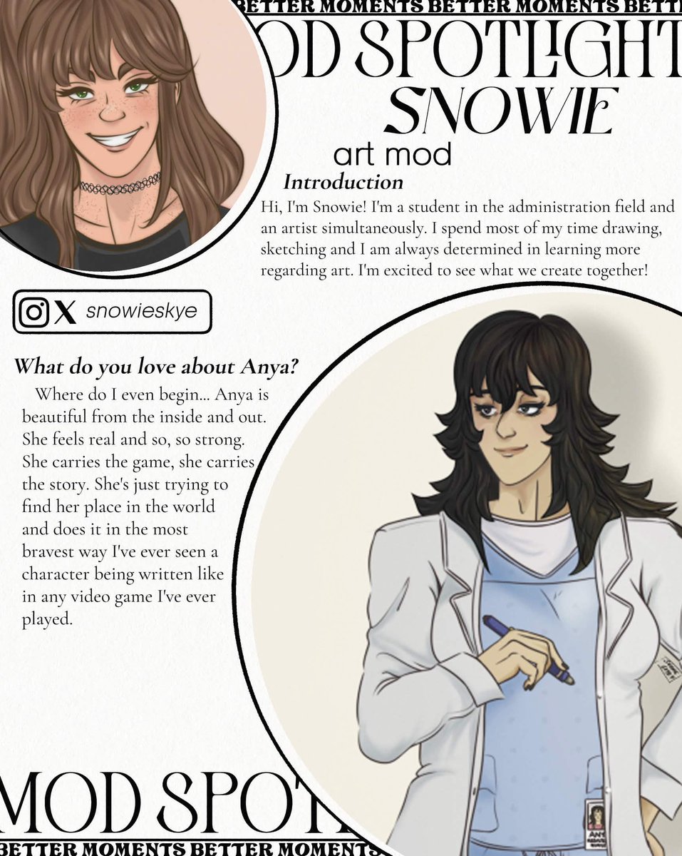 Better Moments: an Anya Zine 💊🌕 tweet media