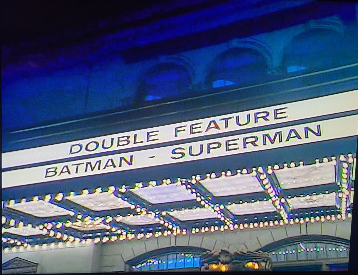 Interesting how in The Flash 1990 Batman 1989 and Superman 1978 are playing at a theater, as well as notes of the 89 theme are playing.